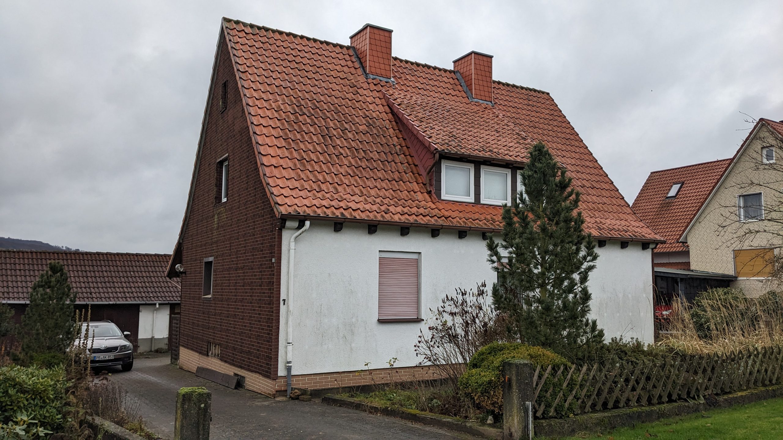 Alte Dacheindeckung